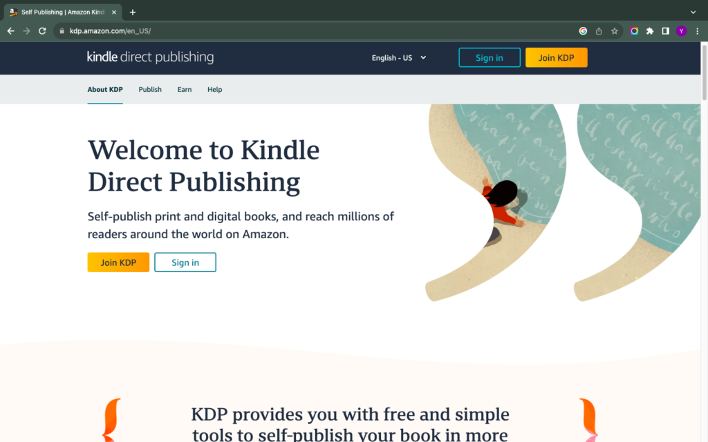 Write an eBook with Amazon KDP